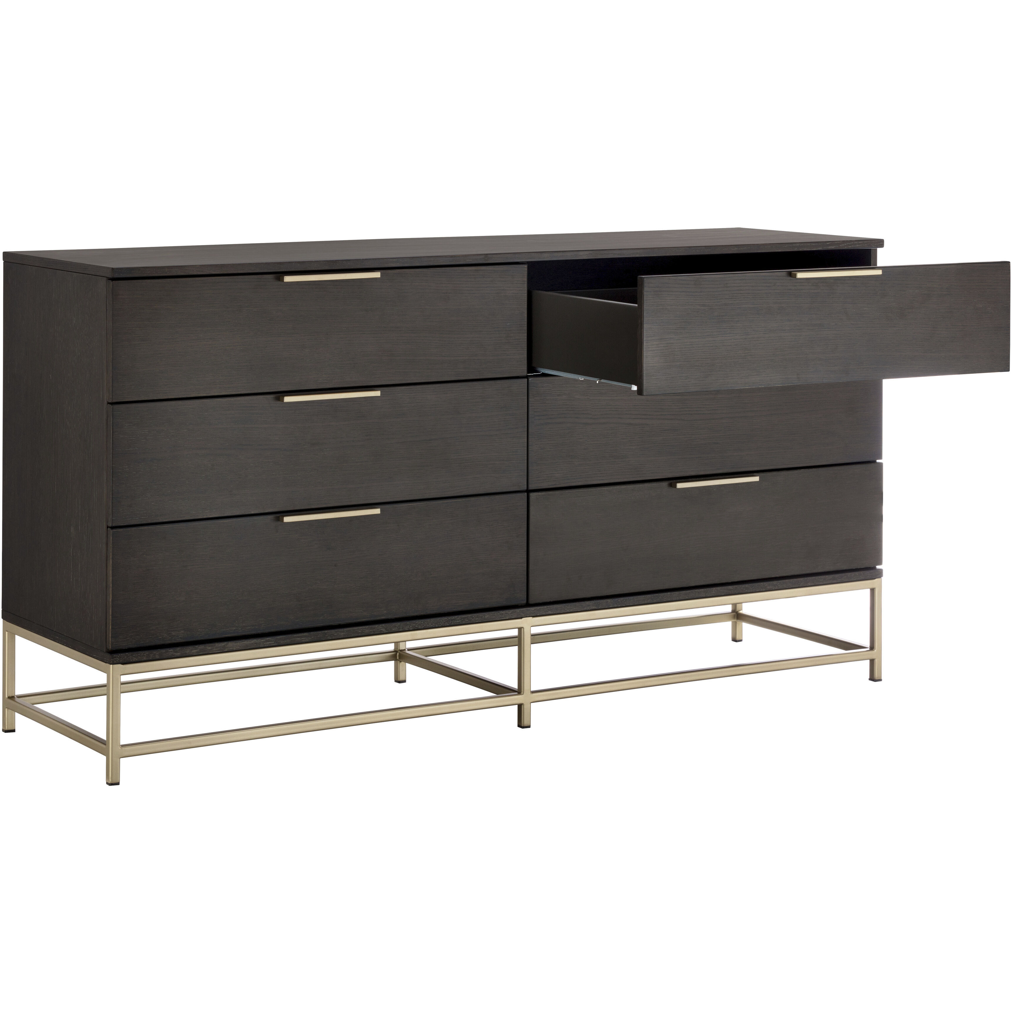 Rebel Gold / Charcoal Grey Dresser, Small